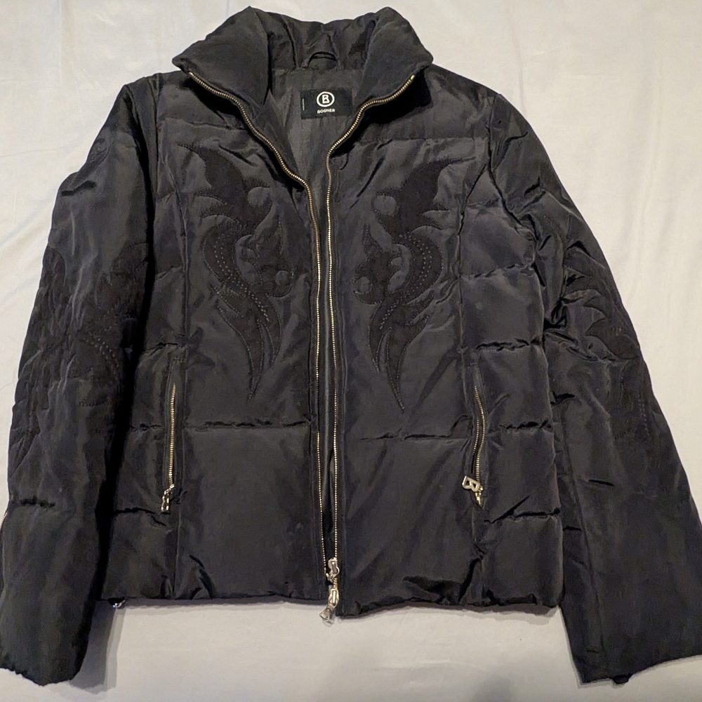 Bogner Black Down Jacket